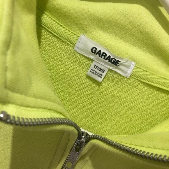 NEW Neon Cropped Quarter-zip - Picture 3 of 3